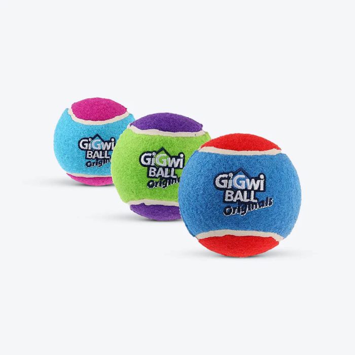GiGwi Ball Originals For Dogs - Pack of 3